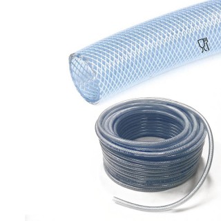 PVC slang met inlage inwendig 19mm uitwendig 27mm