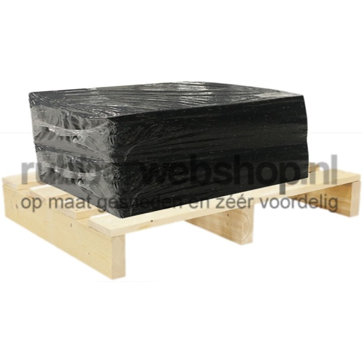 Tegeldragers aluminium backing 100mm x 200mm 8mm dikte