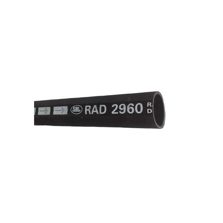 Radiateurslang Ø 30mm binnen Ø 38mm buiten Buigstr. 300mm 1000mm lengte