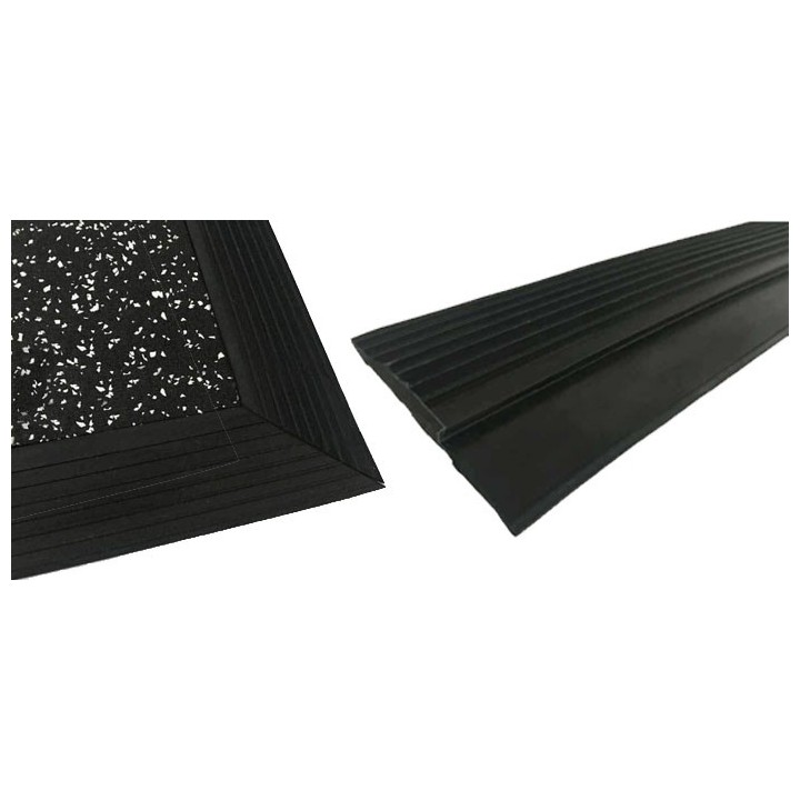 Vol rubber Oploop profiel 6mm dik 55mm breed Per meter