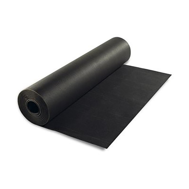 Plaatrubber 65 Shore A zwart NBR Nitril 10% 1x1400x10000mm