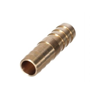 Messing Slangverbinder 13mm, zware uitvoering Per stuk