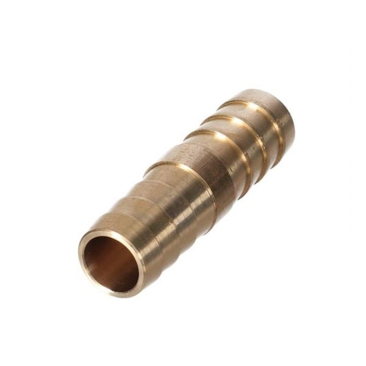 Messing Slangverbinder 13mm, zware uitvoering Per stuk