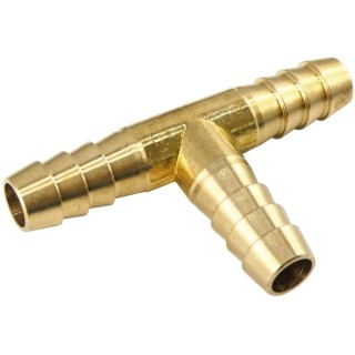 Messing T Slangverbinder 19mm, zware uitvoering Per stuk