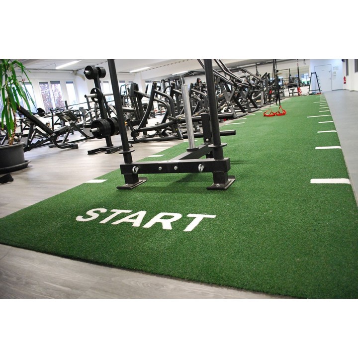 Power sprinttrack kunstgras voor sportscholen GROEN Verschillende breedte & lengte opties