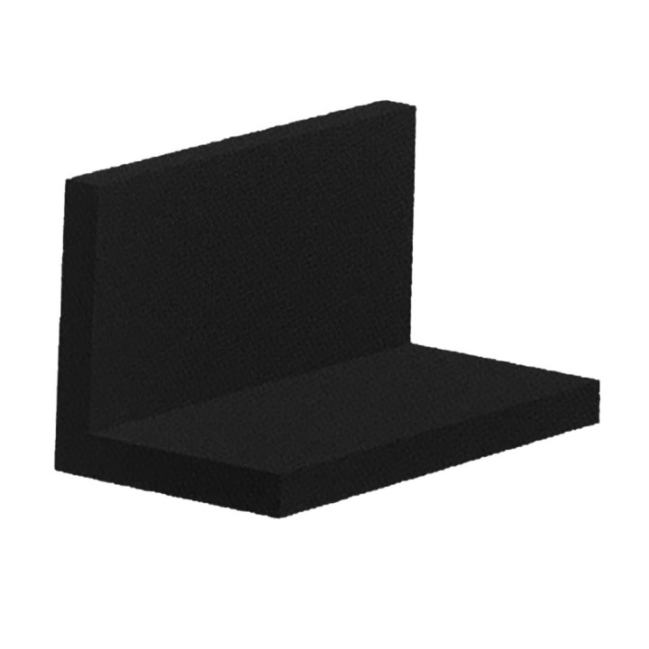 Rubber Hoekprofiel 15.5x15.5mm
