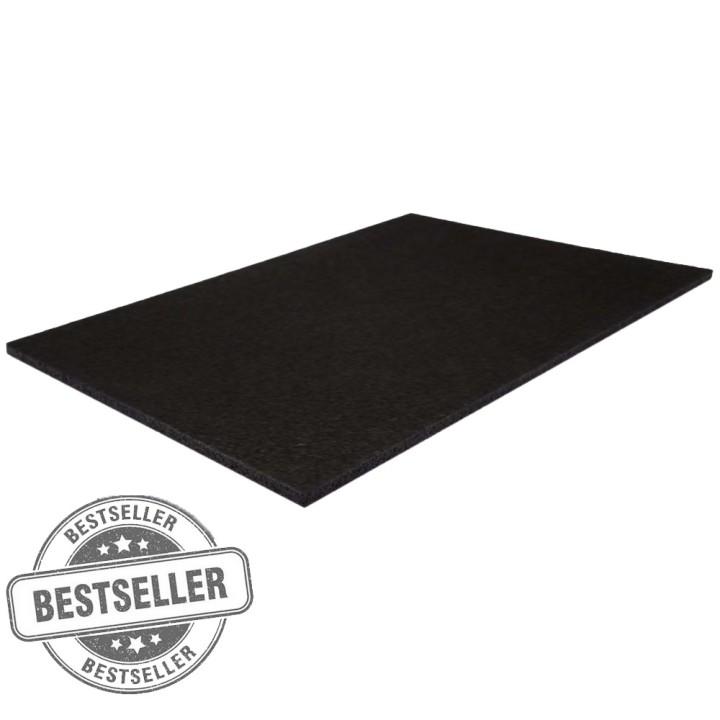 Professionele BBQ beschermingsmat 125x130cm 6mm dik