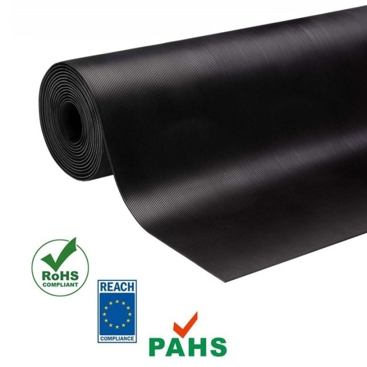 Kabelmat Antislip 3mm dik 50,5cm breed rol 10 meter