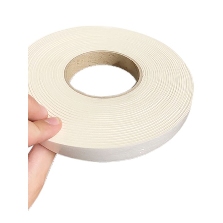 Celrubber EPDM Creme Wit 4mm dik 15mm breed 1 zijde zelfklevend  Rol 10 meter