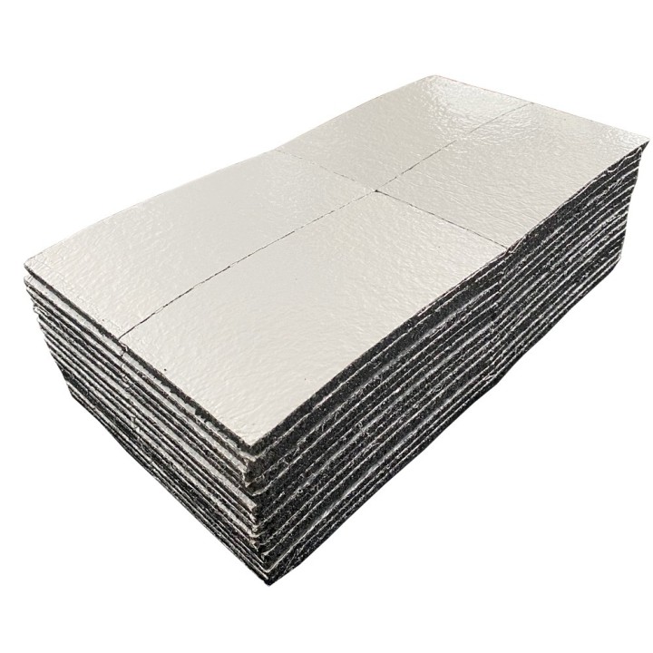 Tegeldragers aluminium backing 100mm x 200mm 8mm dikte