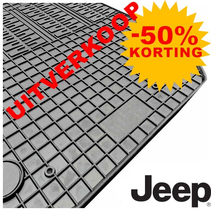 Jeep automatten - kies auto model