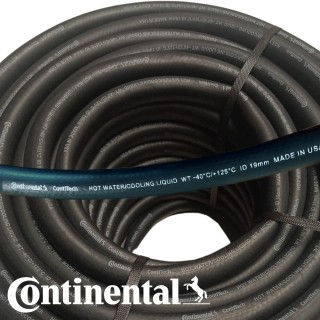 Continental radiateurslang (heetwaterslang) Ø 19mm binnen Ø 26mm buiten buigstr. 190mm Afsnijding of Rol 50 meter