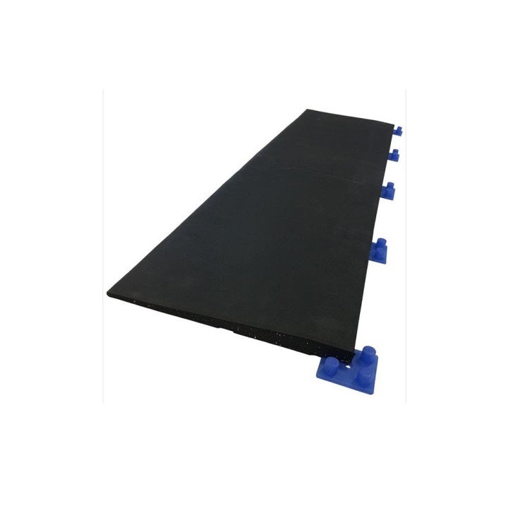 EasyConnect rubber oploop/afwerk profiel 25cm breed x 100cm lang 2 cm dik