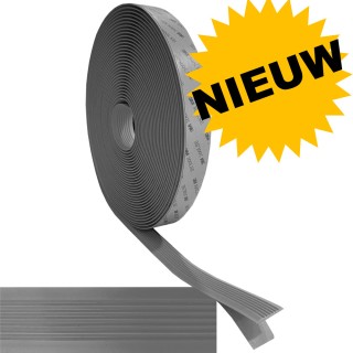 Veiligheid 3M Zelfklevend antislip rubberstrip - Grijs - 30x3mm - Rol 15 meter