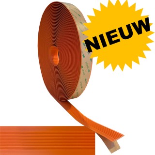 Veiligheid 3M Zelfklevend antislip rubberstrip - Oranje - 30x3mm - Rol 15 meter