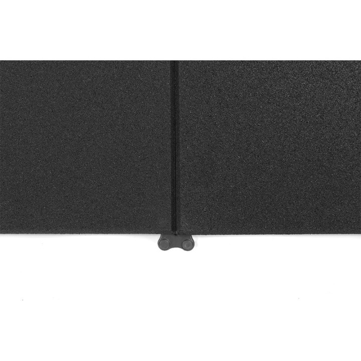 Sportvloer rubber tegel Grijs 2cm dik