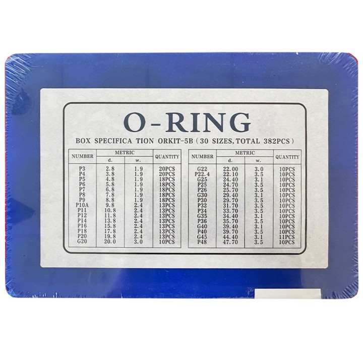 rubber o-ringen