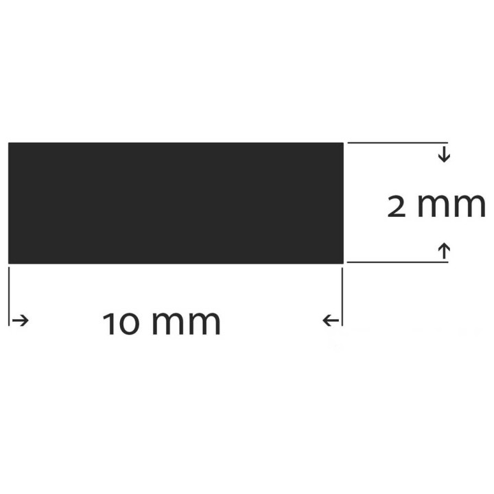 kroonband 2x10mm