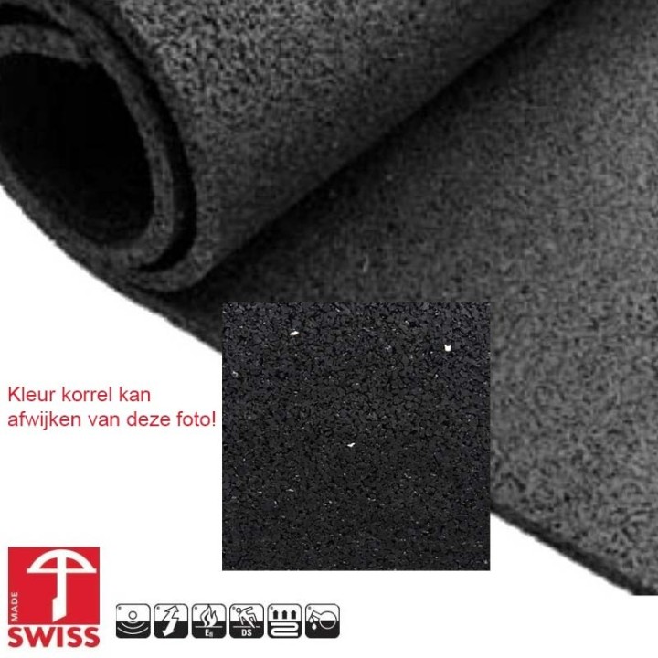 Budget Granulaat (ondervloer) Op Rol 10mm dik 125cm breed 10m lengte
